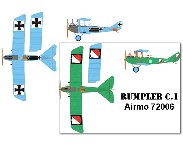 Rumpler C1 72006