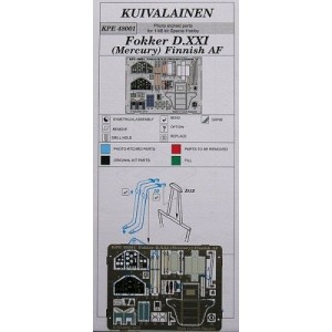 Detailset Finnish Fokker D21 Mercury (Special Hobby) KPE48001