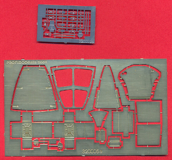 Mikoyan MiG15 Nose Equipment Bay parts (Trumpeter) 32005