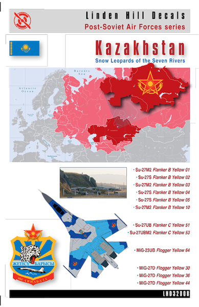 Post-Soviet Air Forces Special - 'Snow Leopards of the Seven Rivers' (Kazakhstan's 604th Air Base - Su-27, MiG-23/7 LHD32008