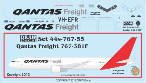 Boeing 767-300F (Qantas Freight) 44-767-55