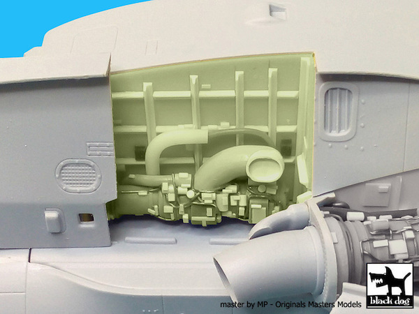 Westland Merlin HC 3 engine set N°1 (Airfix) A48058