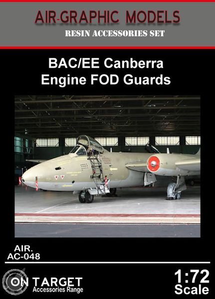 Canberra Intake FOD Guards (Airfix) AIR.AC-146