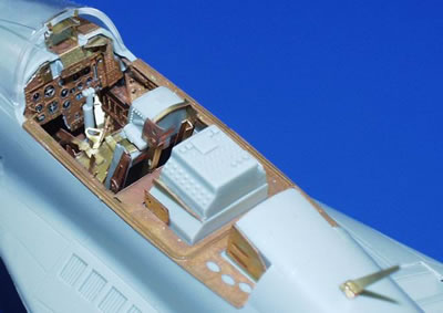 Detailset Mikoyan MiG29A Fulcrum Interior (Academy) E48-423
