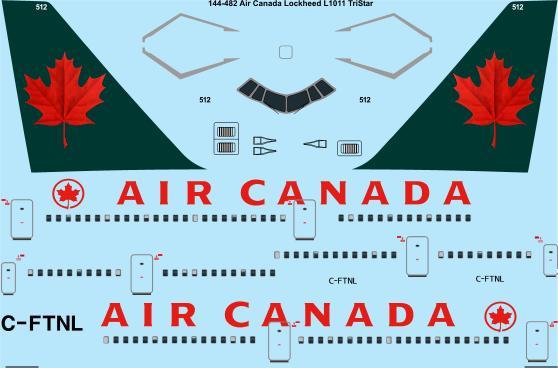 Lockheed L1011 Tristar (Air Canada) 144-482