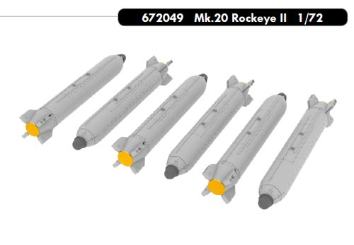 MK20 Rockeye MKII Bombs (6x) E672-049