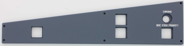 A320 Autoland panel Captain side. P320B10