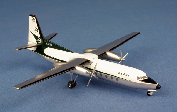 Fairchild FH227 Friendship (Ozark Airlines) N4218 WM121