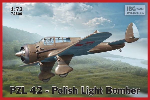PZL42 - Polish Light Bomber 72509