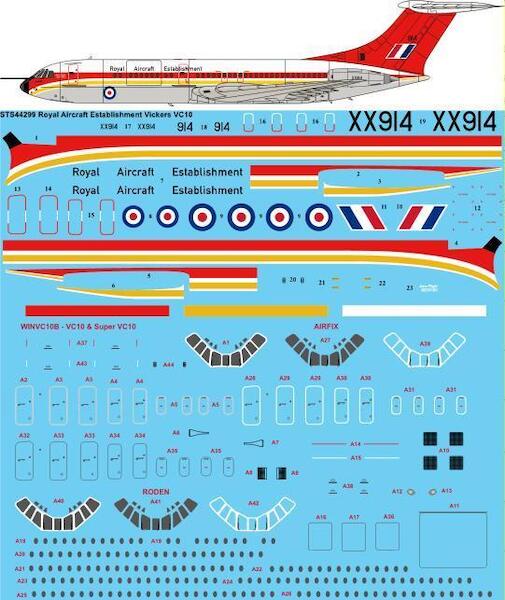 Vickers VC10 (Royal Aircraft Establishment RAE) STS44299