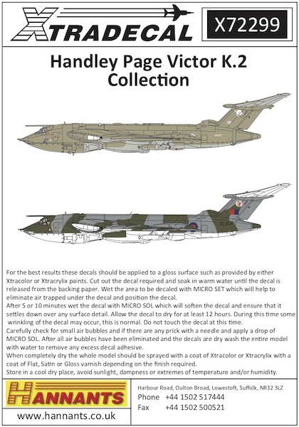 Handley Page Victor Collection (17) X72299