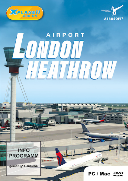 EGLL-Airport London-Heathrow (X-Plane 11) 4015918134019-D