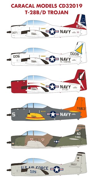 North American T-28B/D Trojan CD32019