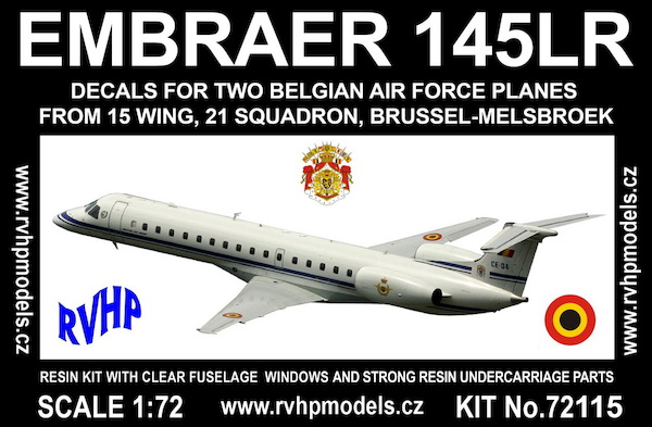 Embraer EMB145LR (Belgian AF) 72115
