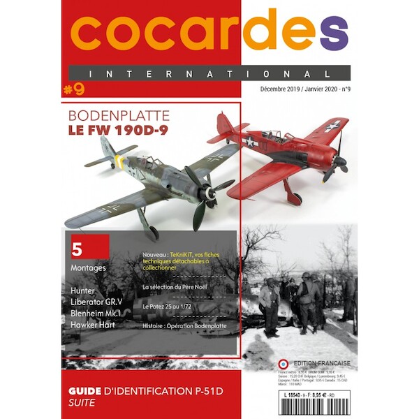 Cocardes International Vol.9 Deciembre 2019/Janvier 2020 COCARDES 9