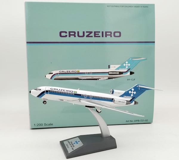 Boeing 727-100 Cruzeiro PP-CJF With Stand DPB-721-02