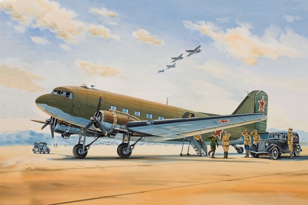 Douglas C47 Transport Aircraft (Soviet AF) 14439