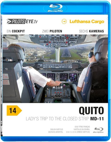 Quito Lufthansa Cargo MD11F: Lady's Trip to the closed Strip QUITO-BLU