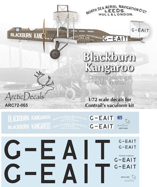 Blackburn Kangaroo (North Sea Aerial Navigation Co) ARC72-065