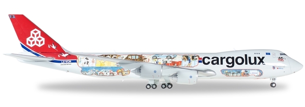 B747-8F (Cargolux 45th Anniversary