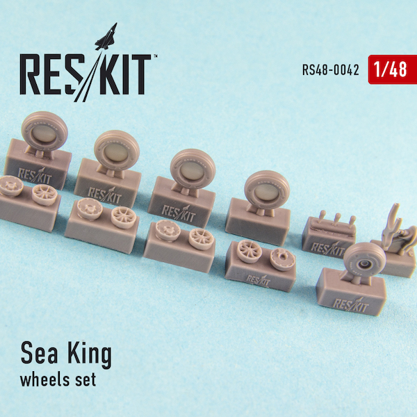 Sikorsky SH3 Sea King Wheels set (all versions) RS48-042