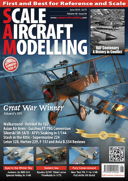 Scale Aircraft Modelling Vol.40 Issue 4 June 2018 977095614211606