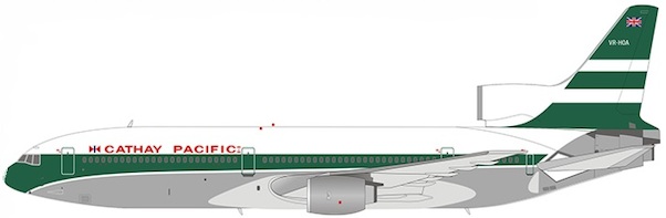 Lockheed L1011 Tristar Cathay Pacific Airways VR-HOA UK flag WB2009