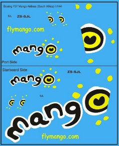 Boeing 737-800 (Mango) MAV144006