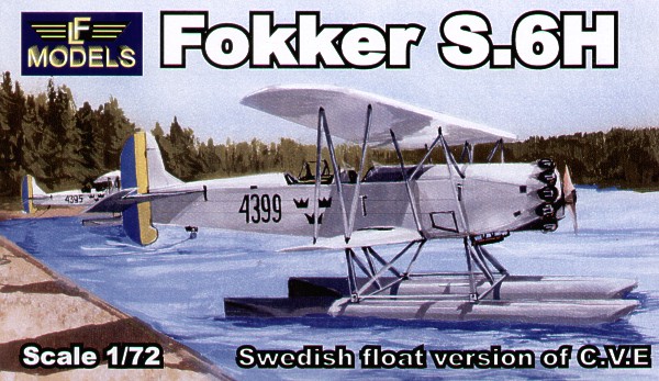 Fokker S6H (Fokker CVE float version of Swedish AF) 72069