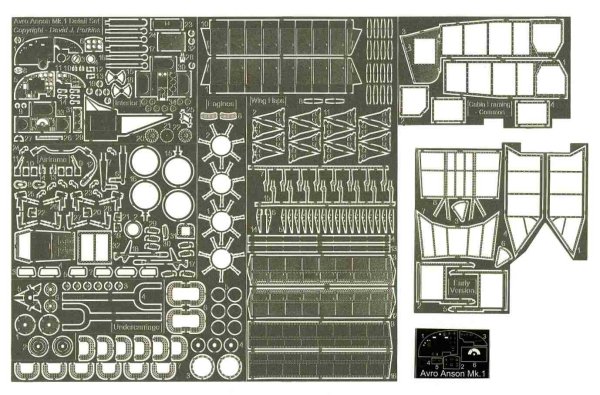 Avro Anson MK1 Detail set FP48-112