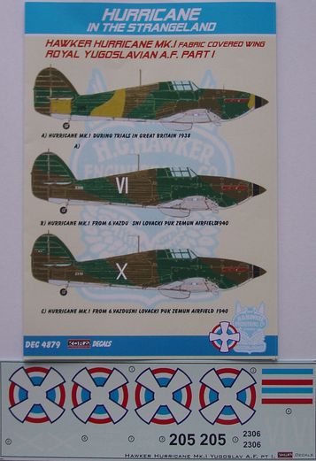 Hawker Hurricane MKI (Yugoslav AF I) KDEC4879