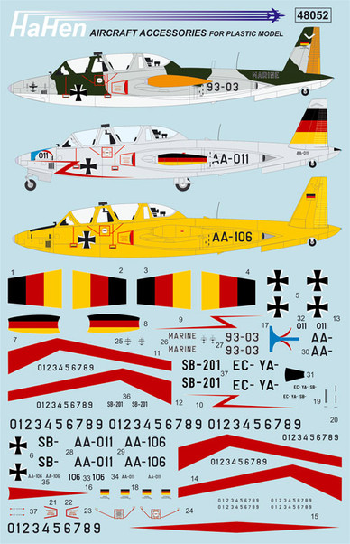 Fouga CM170R Magister (Luftwaffe, Marine, Kunstflugteam FFS
