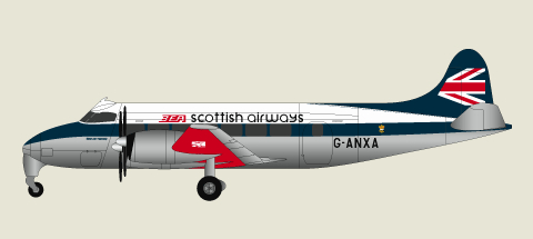 De Havilland Heron MK1 (Scottish BEA) FR14071