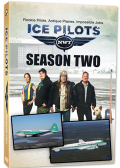 Ice Pilots Season Two - Three DVD set (Buffalo Airways: Rooky Pilots, Antique Planes, Impossible Jobs) ICE-2