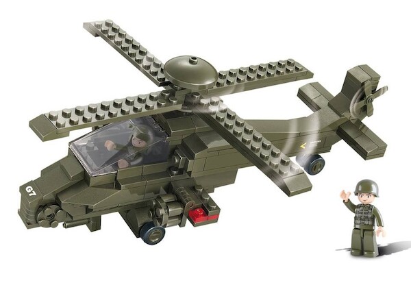 Sluban Toy Hind Helicopter 199 piece M38-B0298