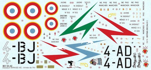 Dassault Mirage IIIE Part 1 BD32-42