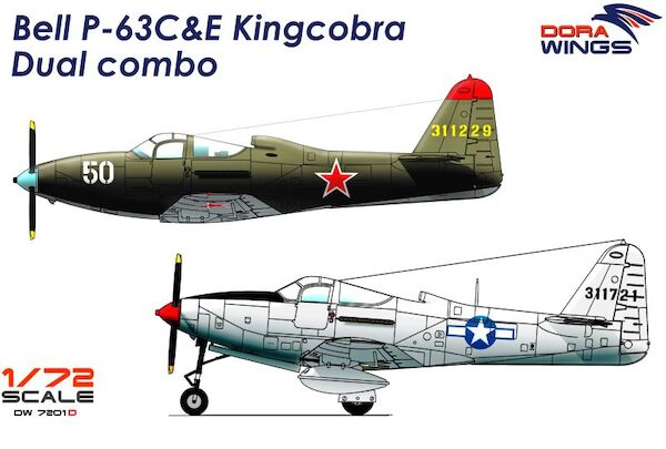 Bell P63C/E Kingcobra Double pack DW7201D