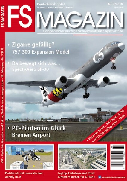 FS Magazin: Fachzeitschrift für Flugsimulation nr. 3/2019 April/Mai 2019 419704850650503-2019