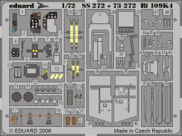 Detailset Messerschmitt BF109K-4 (Fine Moulds) SS272