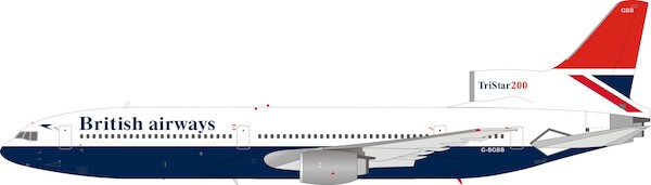 Lockheed L1011 Tristar British Airways G-BGBB with stand ARDBA16