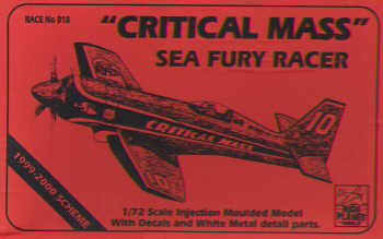 Critical mass Sea Fury unlimited Racer R072018