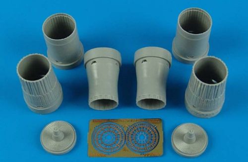 Suchoi Su27 Flanker B/ J11B Exhaust Nozzles set (Trumpeter) 7281