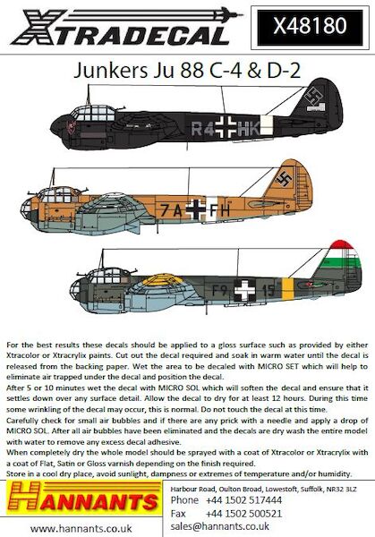 Junkers Ju-88C/D X48180