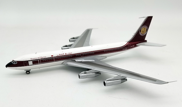 Boeing 707-300 State of Qatar A7-AAA With Stand IF7071119