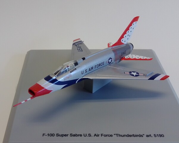 North American F-100 Super Sabre USAF Thunderbirds 'One' 5190