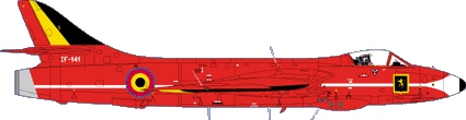 Hunter MK6 (Red Devils Acro Team) D4845