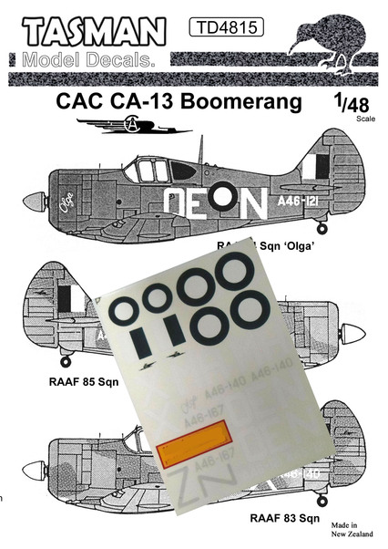 CAC Ca13 Boomerang TD4815