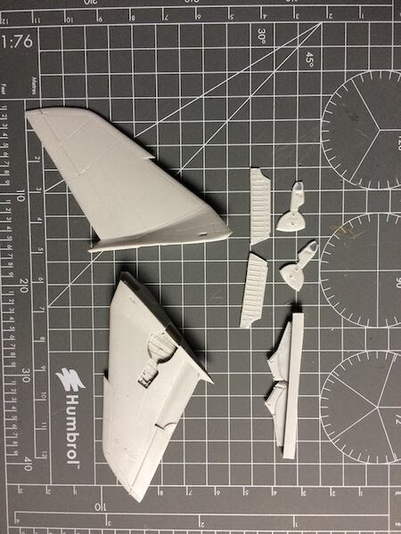 Hawker Hunter F6/F6A & FGA9 replacement wings (Revell) AIR.AC-058