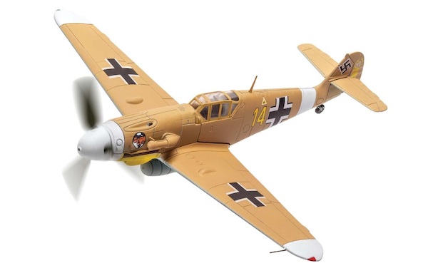 Messerschmitt Bf109G-2 (Trop) Luftwaffe, 'Yellow 14', Hans Joachim Marseille, 3./JG27, Quotaifiya, Egypt, 30th September 1942 AA27109
