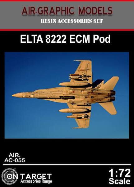 ELTA 8222 ECM Pod with pylon adapter AIR.AC-055